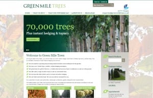 Green Mile Trees new website